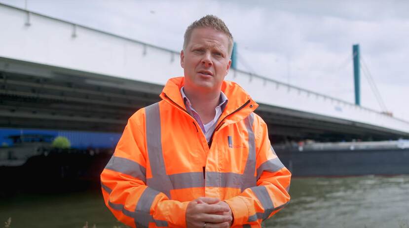 Verkeersexpert Niels van Rijkswaterstaat