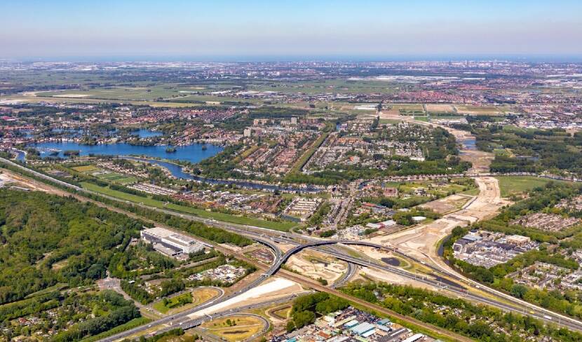 A16 Rotterdam uit de lucht
