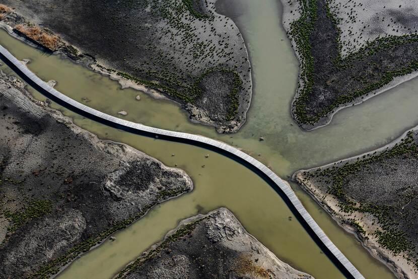 Luchtfoto Marker Wadden