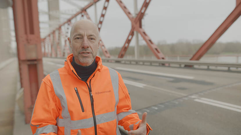 Menno Kamp op spijkenisserbrug