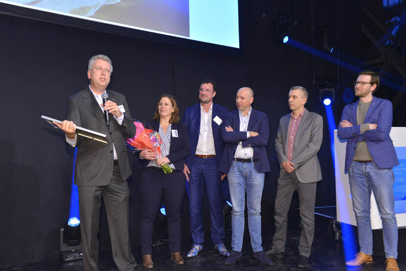 Project Versterking Houtribdijk wint publieksprijs Waterinnovatieprijs 2019