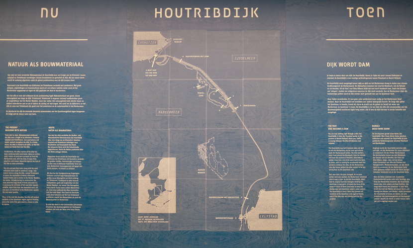 Tentoonstelling Houtribdijk in Zuiderzeemuseum
